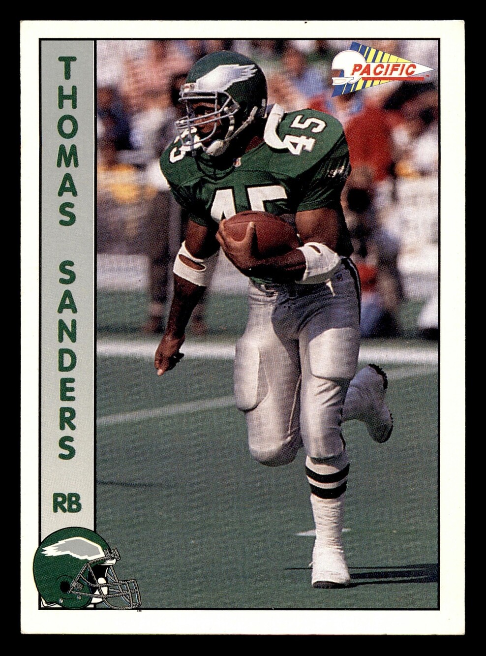 1992 Pacific #568 Thomas Sanders Football Card